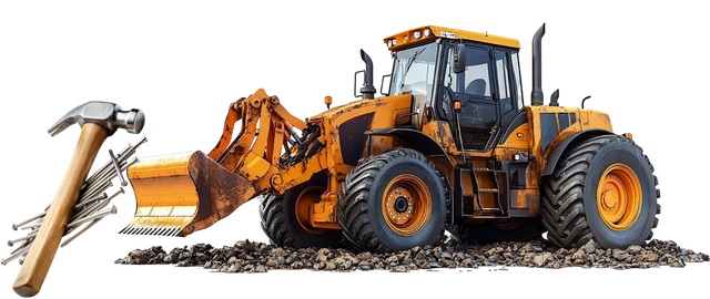 heavy construction machinery loader equipment Super Hero Build Los Angeles construction services